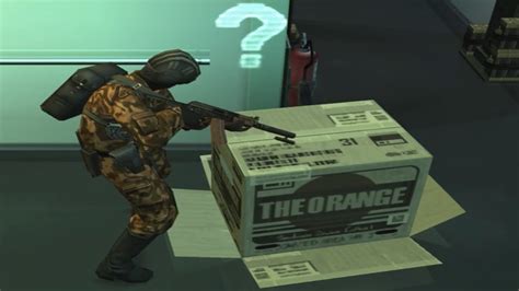 marines use metal gear cardboard box trick|marines metal gear machine.